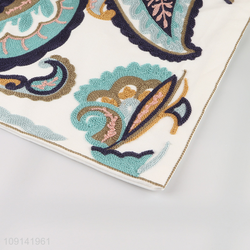 China factory household square cotton boster case pillow case for sale