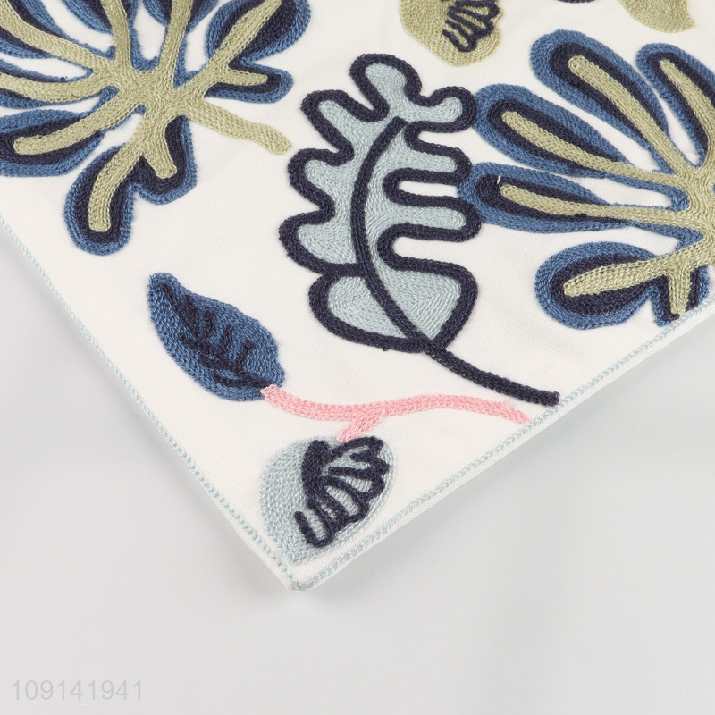 China products printed cotton square boster case pillow case for household