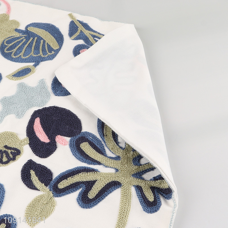 China products printed cotton square boster case pillow case for household