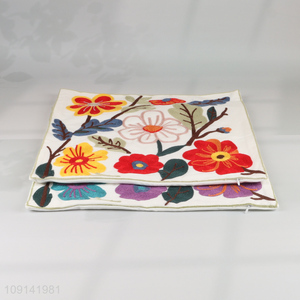 Good quality flower pattern cotton boster case <em>pillow</em> case for household