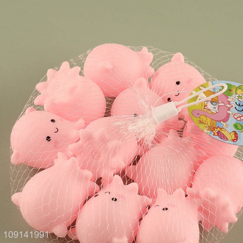 Online Wholesale 12PCS Baby Bath Toys Squeaky Octopus Bath Tub Toys