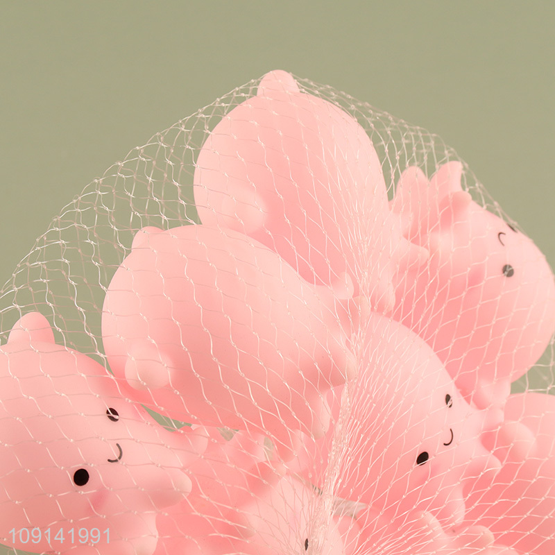 Online Wholesale 12PCS Baby Bath Toys Squeaky Octopus Bath Tub Toys