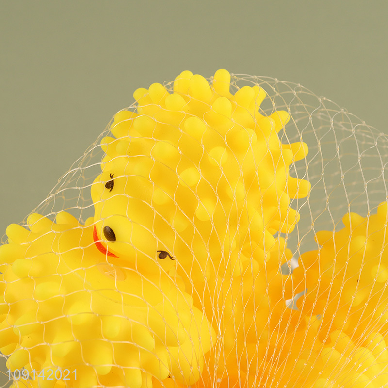 Hot Selling 12PCS Baby Bath Toys Squeaky Hedgehog Bath Tub Toys