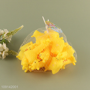 Factory Price 15PCS Baby Bath Toys Squeaky Giraffe Bath Tub Toys