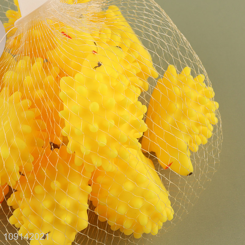 Hot Selling 12PCS Baby Bath Toys Squeaky Hedgehog Bath Tub Toys