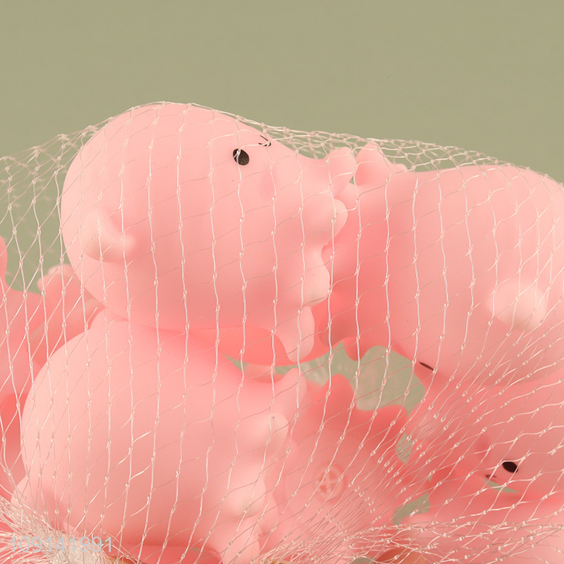 Online Wholesale 12PCS Baby Bath Toys Squeaky Octopus Bath Tub Toys