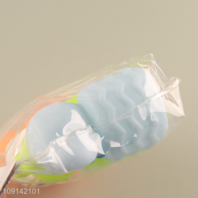 High Quality 4PCS Baby Bath Toys Squeaky Animal Bath Tub Toys