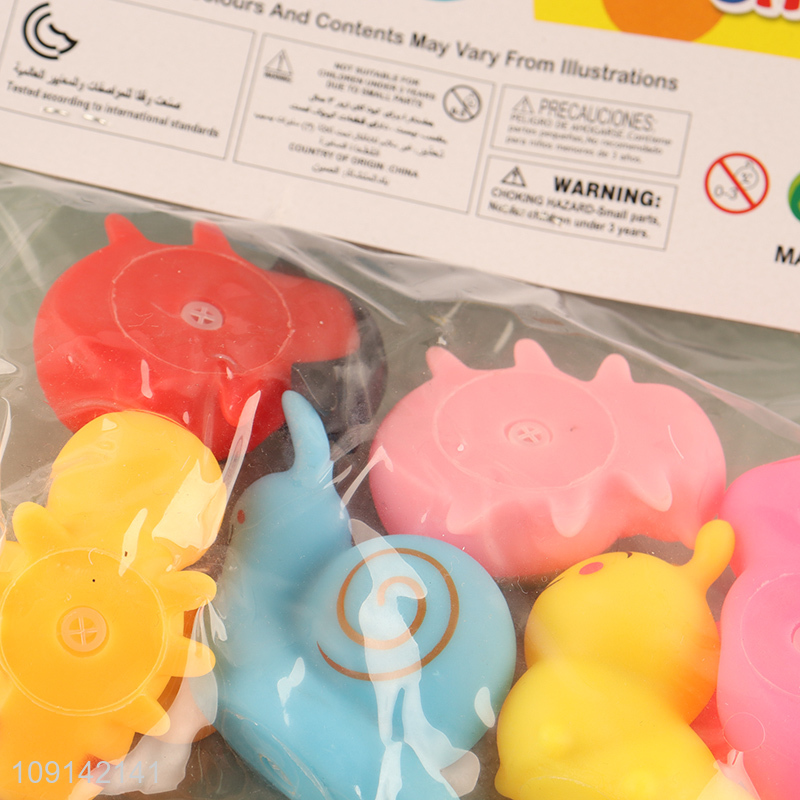 China Imports 6PCS Baby Bath Toys Squeaky Insect Bath Tub Toys
