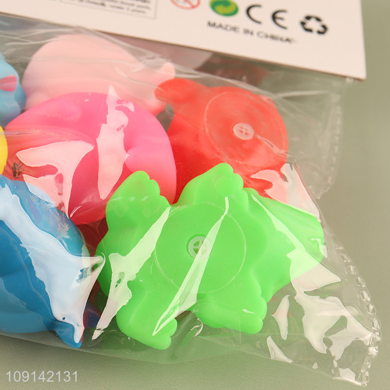 Good Quality 8PCS Baby Bath Toys Squeaky Animal Bath Tub Toys