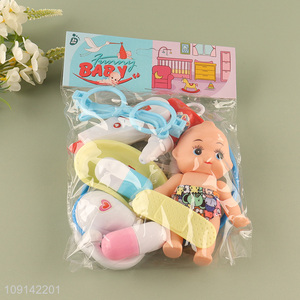 Online Wholesale 6 Inch Vinyl Baby Doll Toy Doctor Kit for Kids