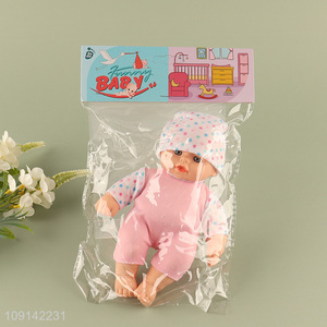 High Quality 8 Inch Baby Doll Vinyl Newborn Doll for Kids Toddlers