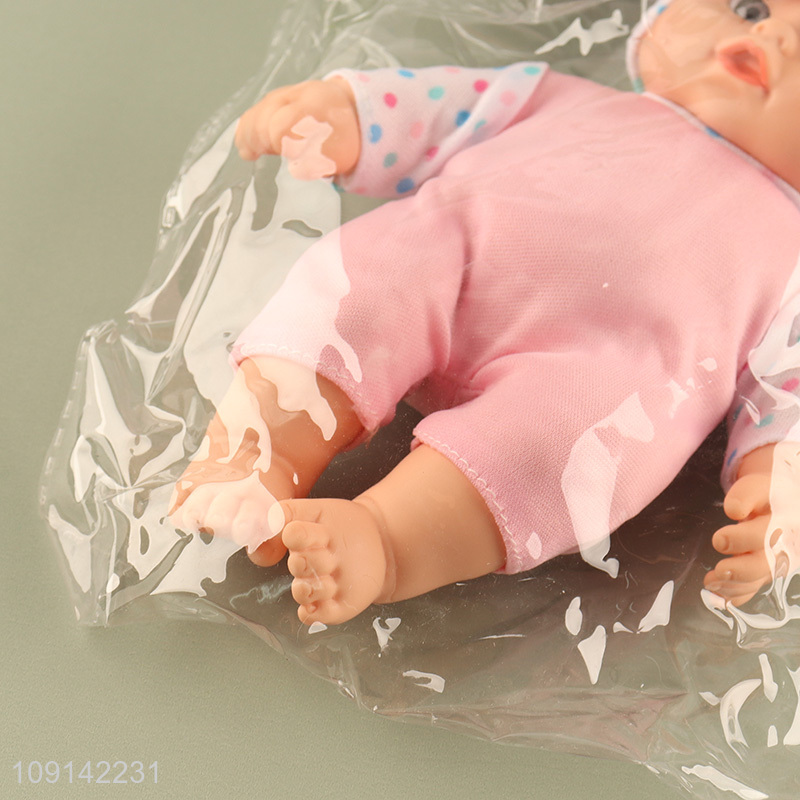 High Quality 8 Inch Baby Doll Vinyl Newborn Doll for Kids Toddlers