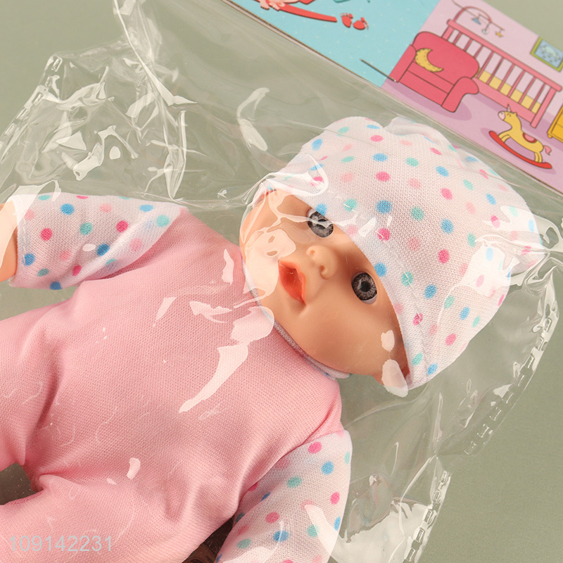 High Quality 8 Inch Baby Doll Vinyl Newborn Doll for Kids Toddlers