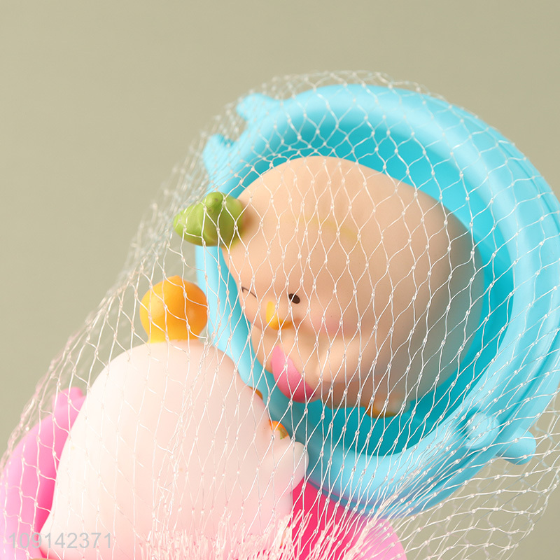 Online Wholesale Small Chicken Bath Toys Chicken Bath Tub Toys Set