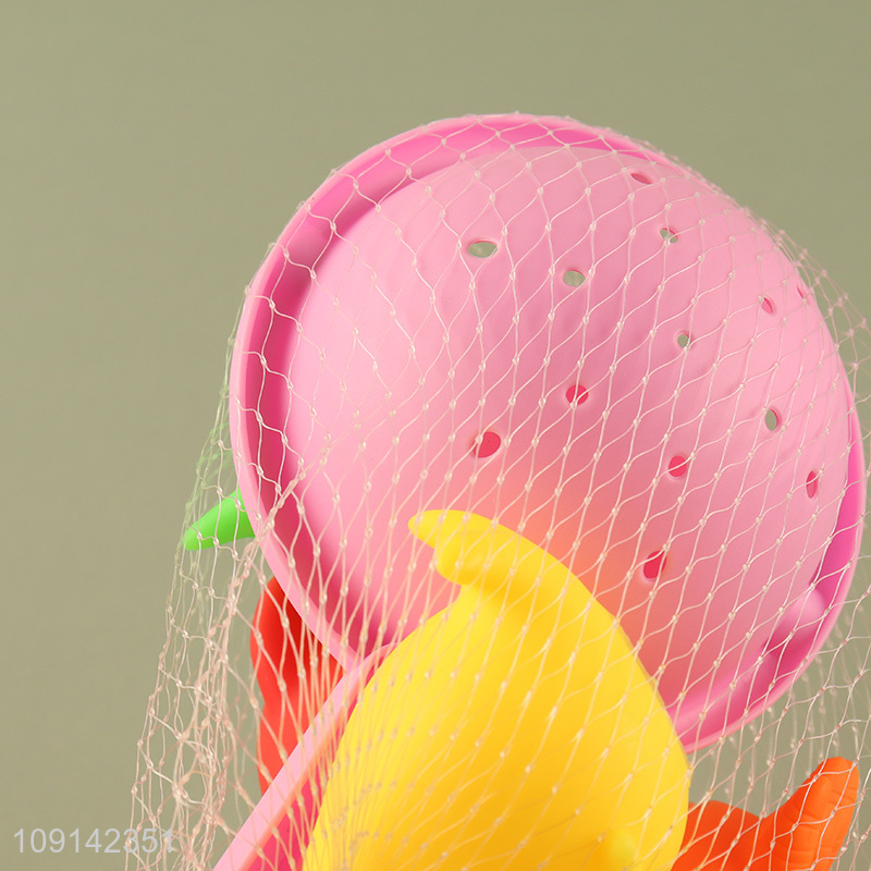 China Wholesale Bath Toys Squeaky Animal Bath Tub Toys with Scoop