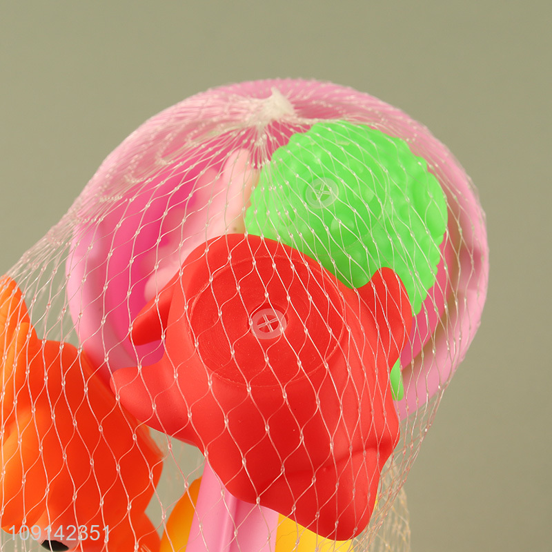 China Wholesale Bath Toys Squeaky Animal Bath Tub Toys with Scoop