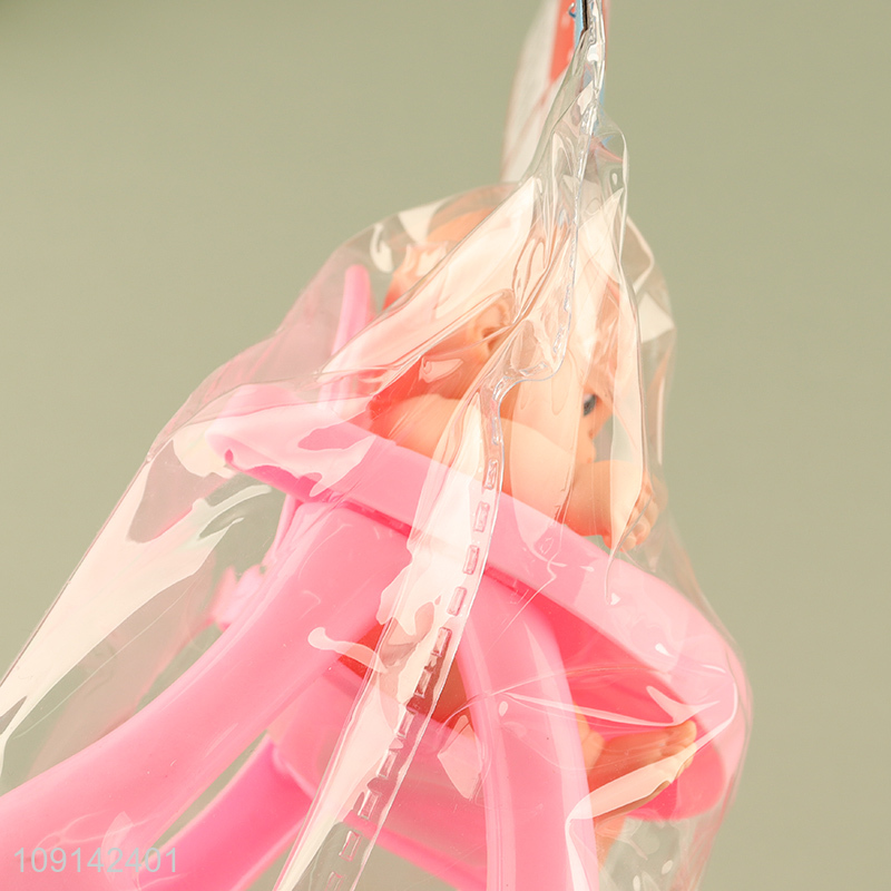 Good Quality 5 Inch Baby Doll and Dining Chair Set for Kids