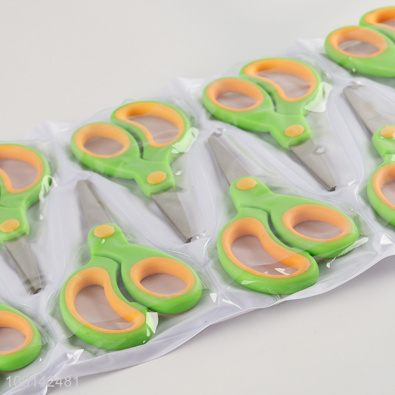 Factory Supply Stainless Steel Scissors for Office School Student Kids