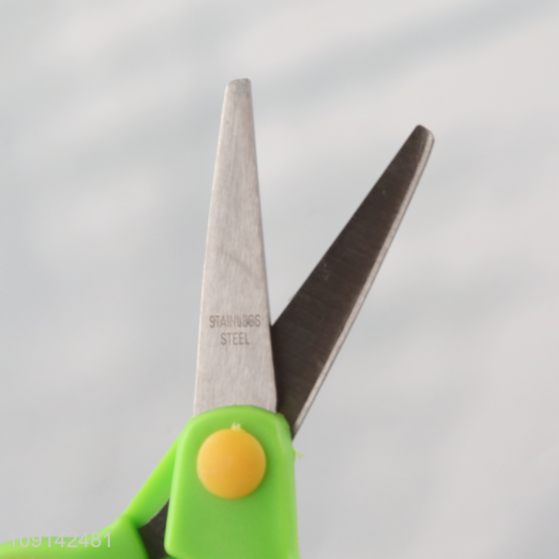 Factory Supply Stainless Steel Scissors for Office School Student Kids