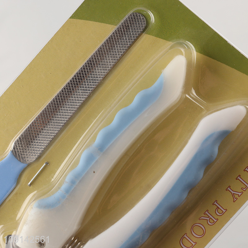 China Wholesale Dog Nail Clippers Cat Nail Trimmers with Nail File