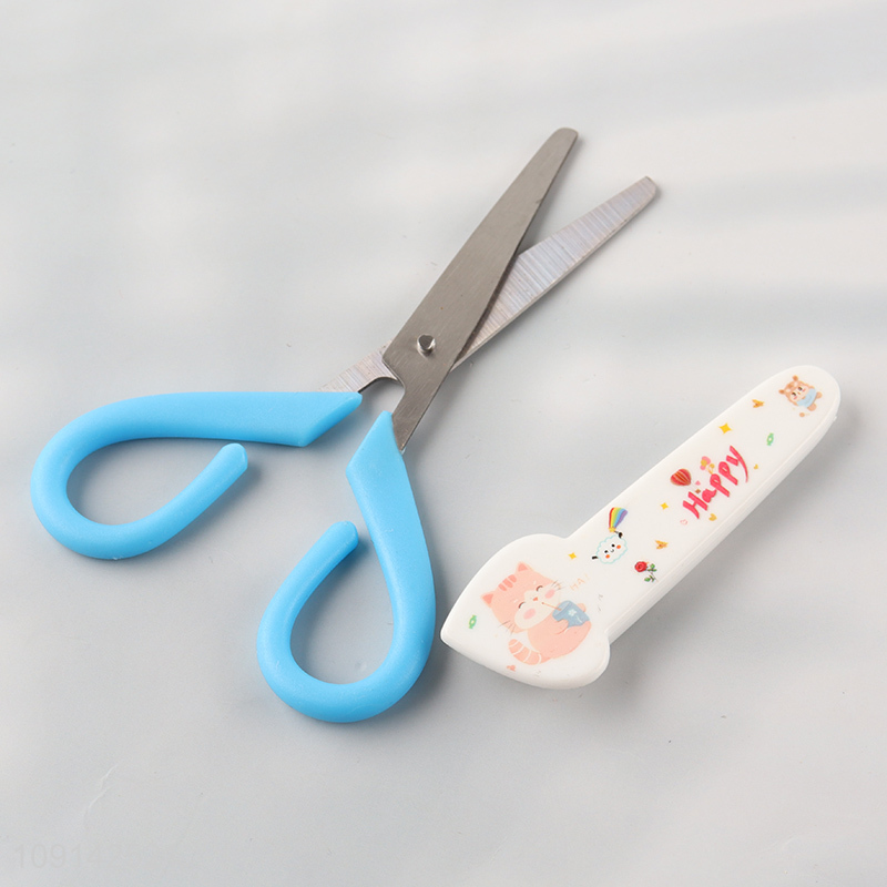 New Product Blunt Tip Kids Scissors Student Scissors for Cutting Paper