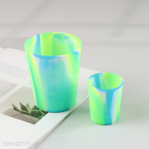 Top quality unbreakable home silicone water cup drinking cup for sale