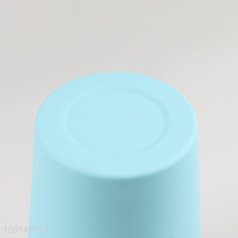 Top products blue silicone water cup drinking cup for household