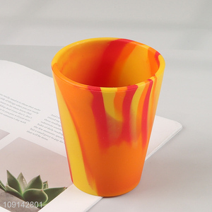 Most popular unbreakable silicone water cup beer cup for drinkware