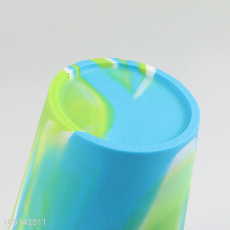 Factory supply silicone unbreakable water cup drinking cup water mug for sale