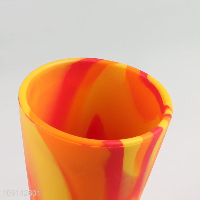 Most popular unbreakable silicone water cup beer cup for drinkware