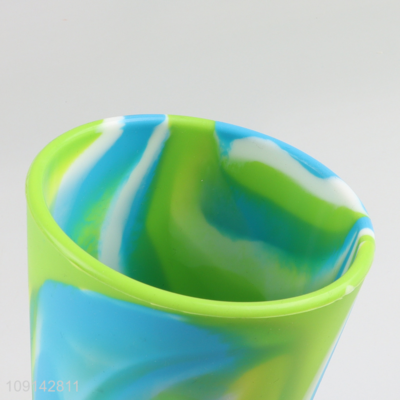 Factory supply silicone unbreakable water cup drinking cup water mug for sale