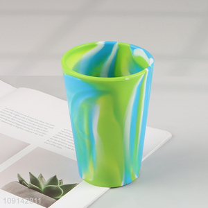 Factory supply silicone unbreakable water cup drinking cup water mug for sale