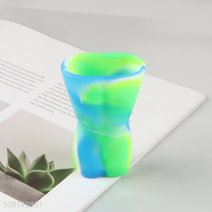 Best selling unbreakable silicone mini shot glasses water cup