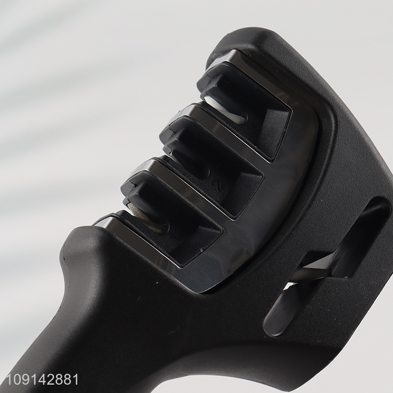 Factory Price Knife Sharpener 3-Stage Knife Sharpener for Steel Knives