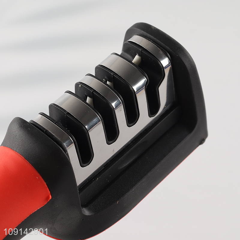Hot Selling Knife Sharpener Professional 4-Stage Manual Knife Sharpener