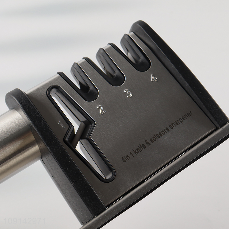 High Quality Knife Sharpener Professional 4-Stage Manual Knife Sharpener