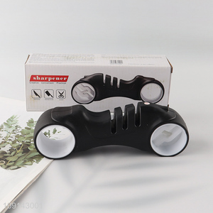 Good Quality 3-Stage Professional Manual Knife Sharpener Kitchen Accessories