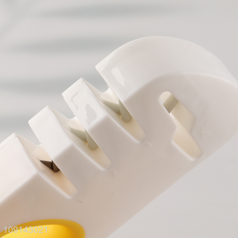 Factory Supply Knife Sharpener 4-Stage Knife Sharpener for Steel Knives