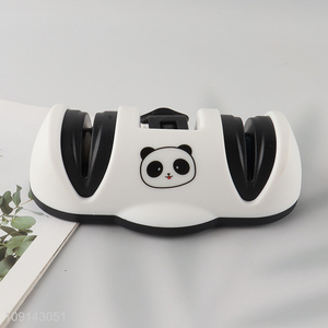 New Product 2-Stage Cute Knife Sharpener Suction Cup Knives Whetstone