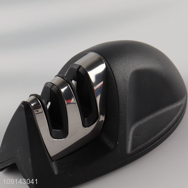 Good Quality 2-Stage Knife Sharpener Small Portable Knife Sharpener