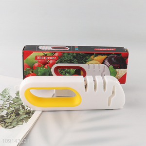 Factory Supply Knife Sharpener 4-Stage Knife Sharpener for Steel Knives