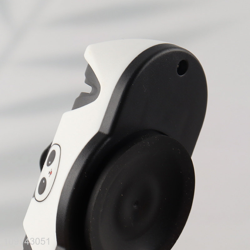 New Product 2-Stage Cute Knife Sharpener Suction Cup Knives Whetstone