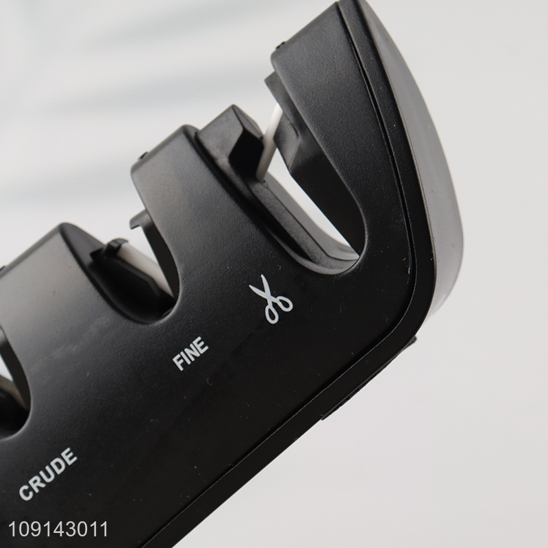 China Imports 3-Stage Manual Knife Sharpener for Polishing and Grinding