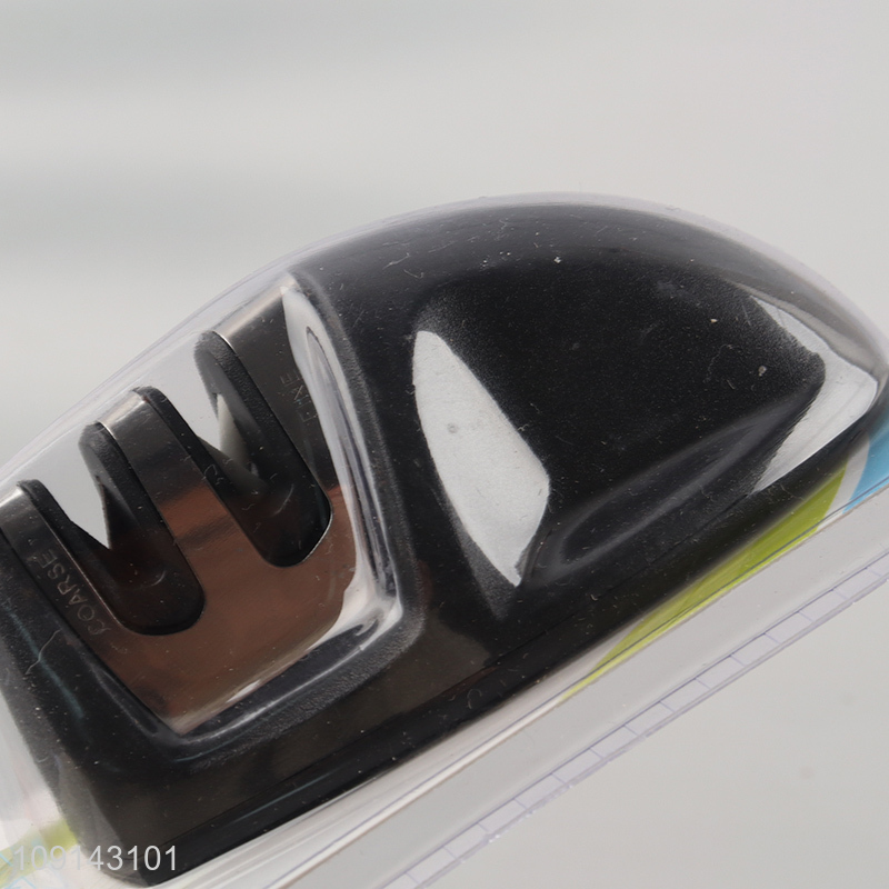 Hot Selling Small Knife Sharpener 2-Stage Hand-Held Knife Sharpener