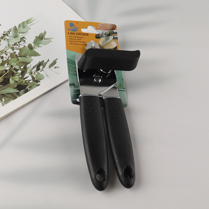 High Quality Manual Hand-Held Can Bottle Opener with Non-Slip Handle