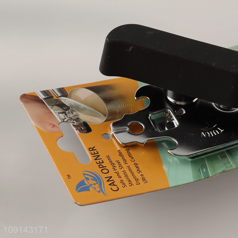 Factory Supply Multi-Function Heavy Duty Hand-Held Can & Bottle Opener