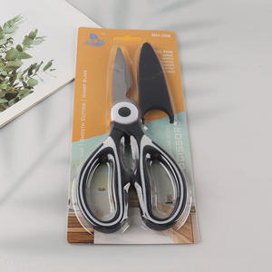 Wholesale All Purpose Heavy Duty Kitchen Scissors Food Shears with Cover
