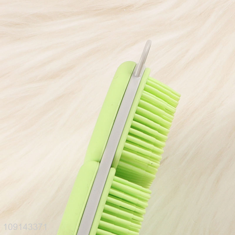 Popular products square combination bath brush massage shower brush