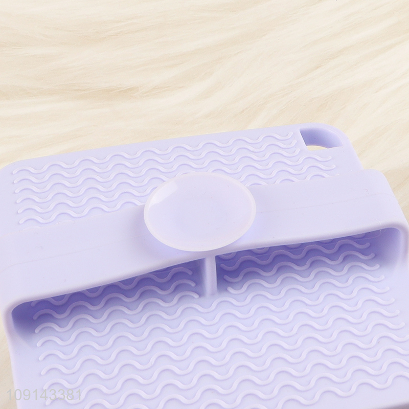 China factory multicolor silicone square bath brush shower massage brush