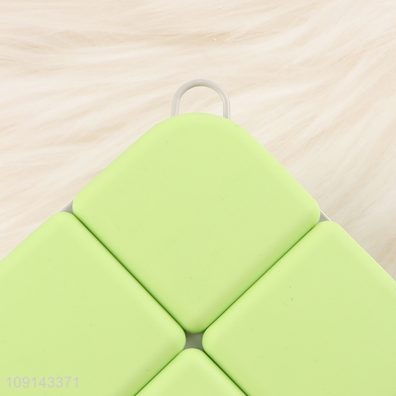 Popular products square combination bath brush massage shower brush